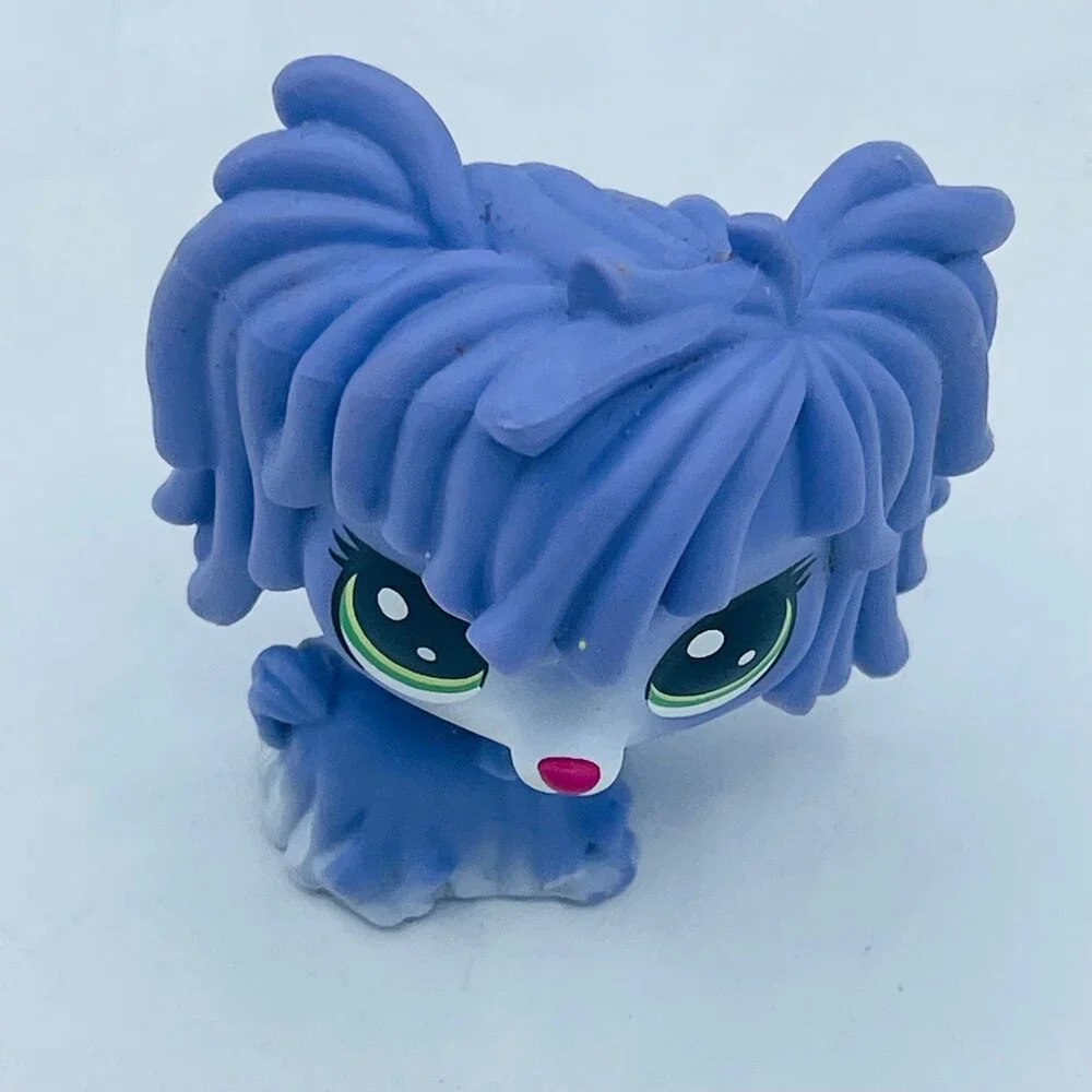 Maddy Mopton Littlest Pet Shop LPS Moptop Dog Toy Series 1 #1-121 Green eyes
